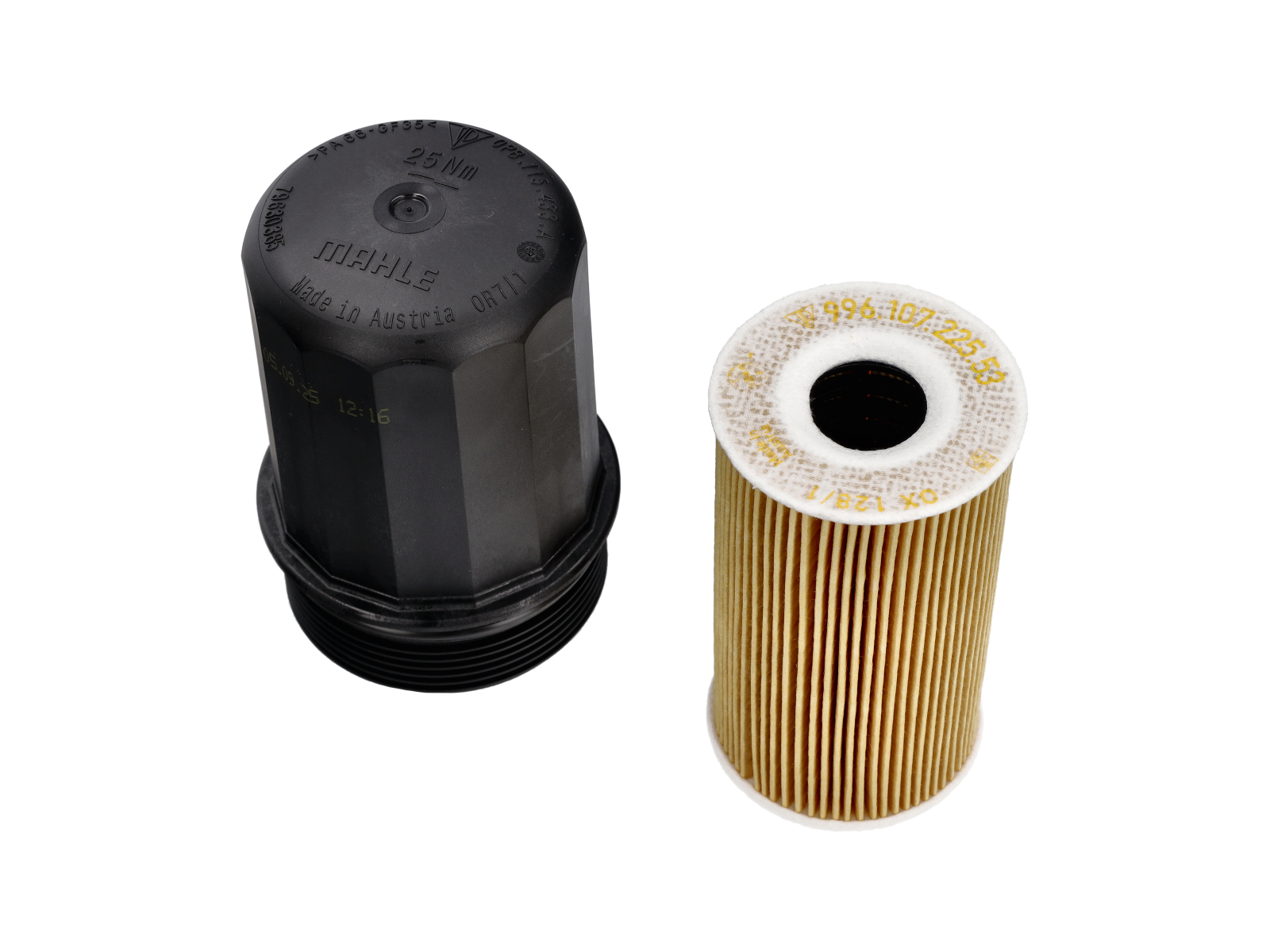 Oil Filter and Housing.