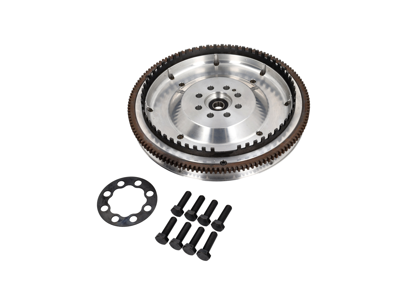 Lightweight aluminium single mass flywheel