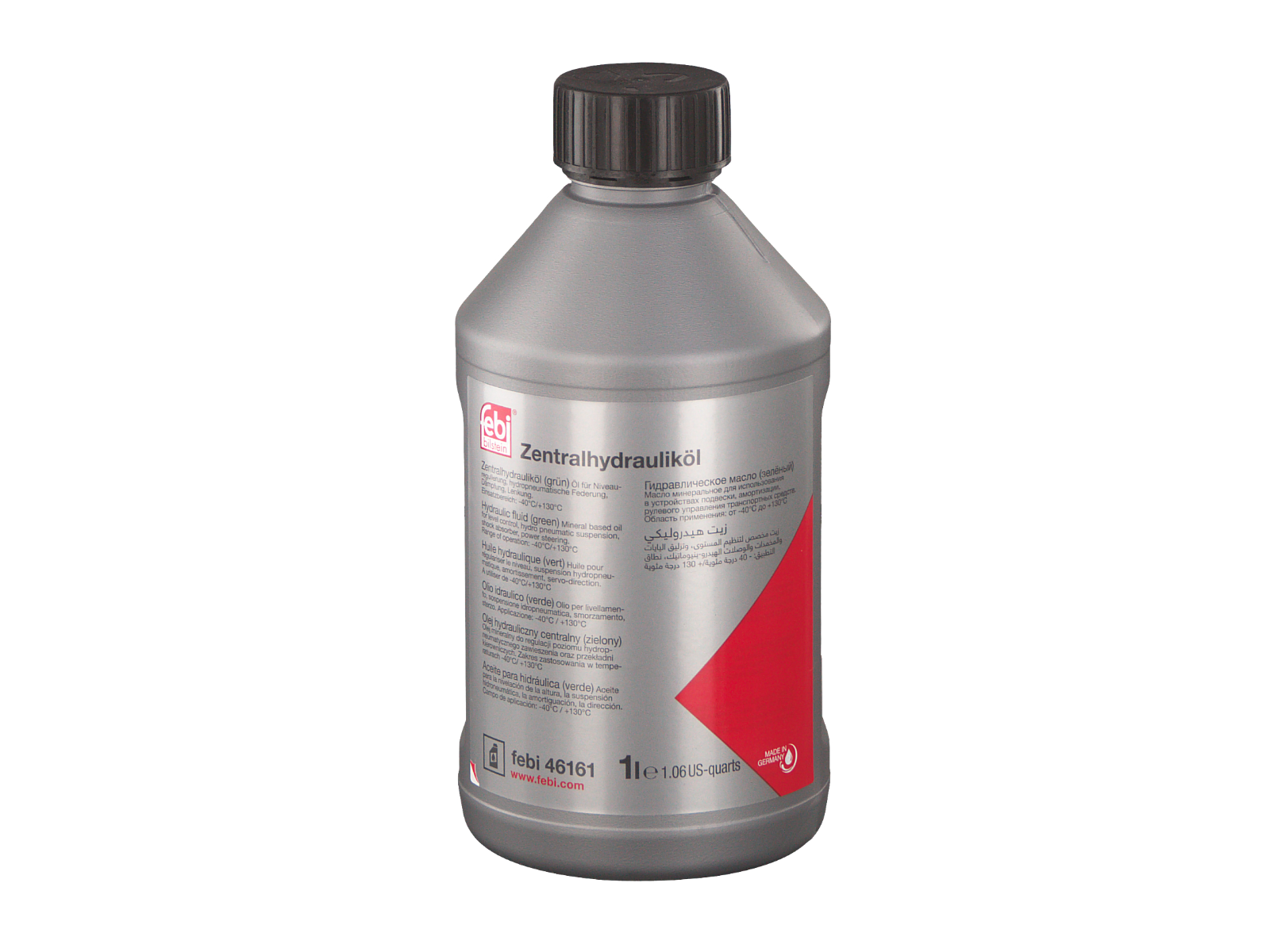 Hydraulic Fluid for central, power steering and level control systems.