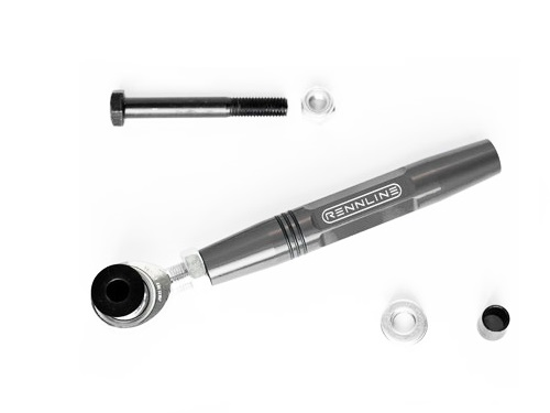 Front bump steer kit replaces factory steering tie rods
